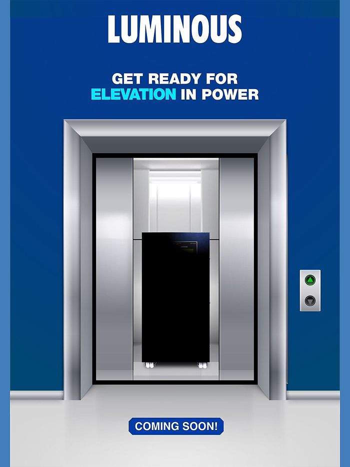 Luminous power backup range