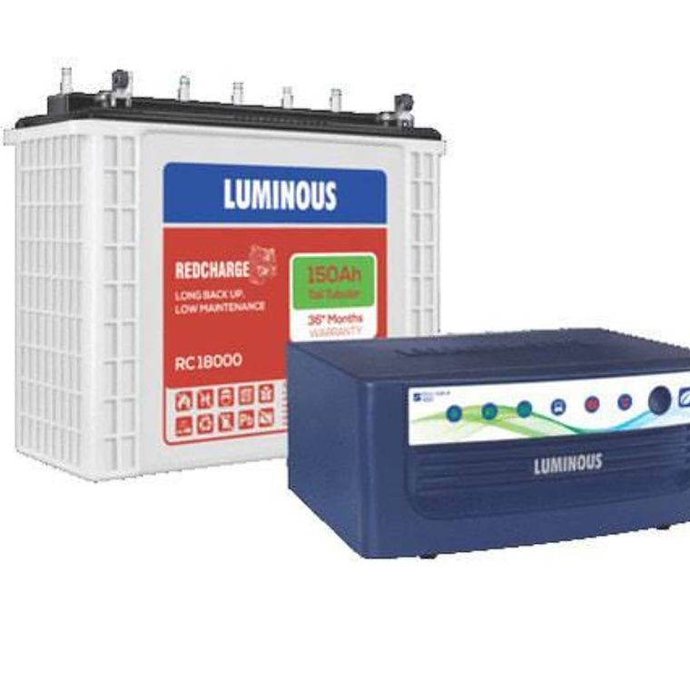 Inverter and tall tubular battery