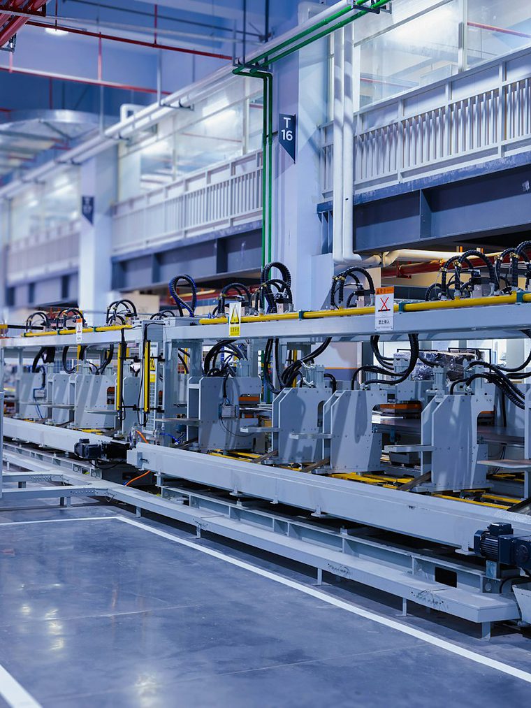 Industrial manufacturing facility